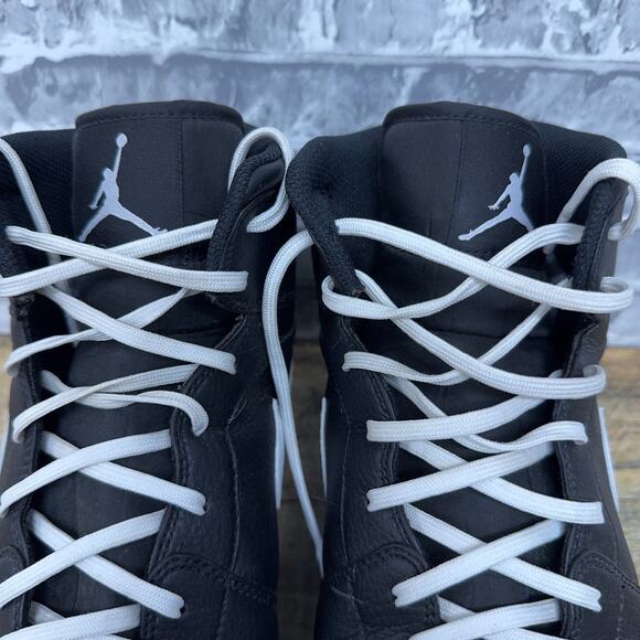 Nike Air Jordan 1 Mid TD Black WhiteFootball Cleat FJ6805-001 Mens Size 16 main image 7